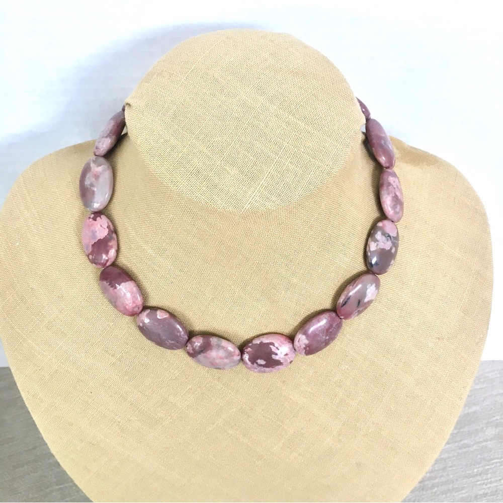Pink Stone Necklace